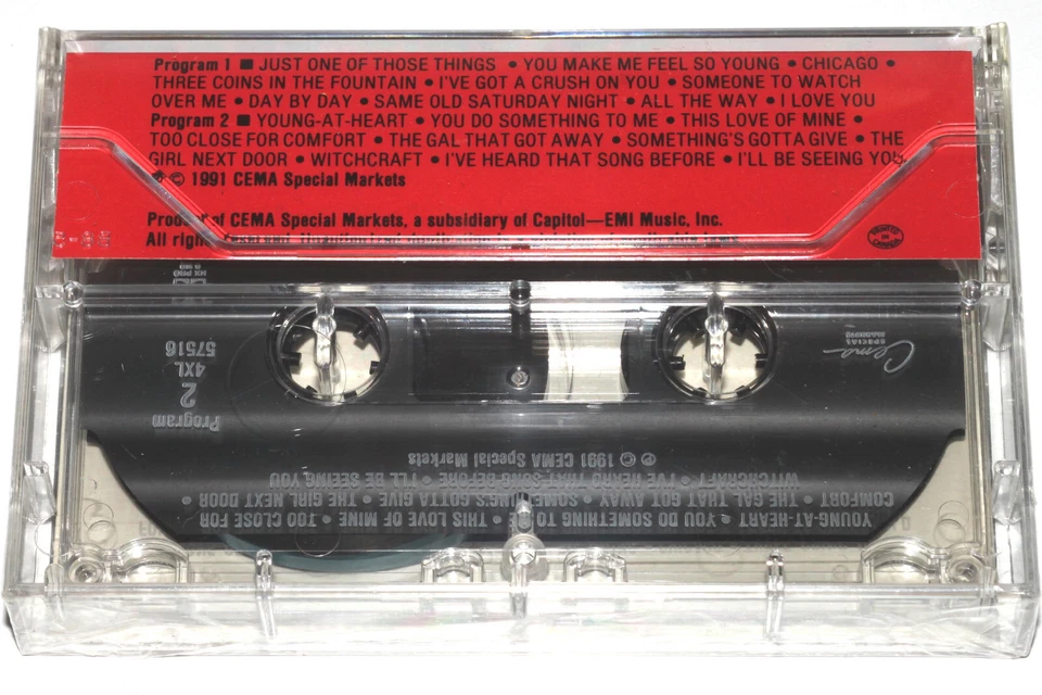 All Time Favorites by Frank Sinatra (Cassette Tape 1991) NEW SEALED - Image 2 of 4