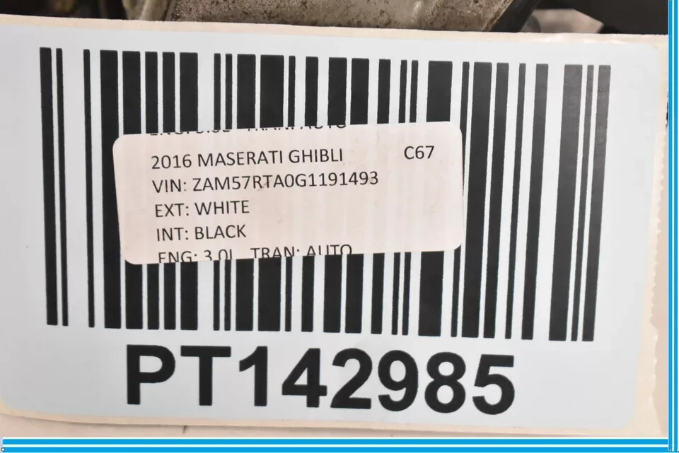 14-17Maserati Ghibli Right Side Turbocharger Turbo Charger OEM