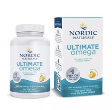 Nordic Naturals Ultimate Omega Softgels 1280 mg Fish Oil