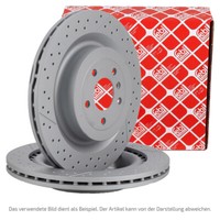 febi Bremsscheiben Ø 324Mm FüR BMW E81 E87 E90 E91 E92 E93 Hinten 34216795755