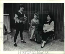 1990 Press Photo Salute to Broadway-play, Ken Novak, Joanne Sheroke and Pastrano