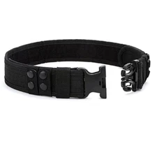 NEW Black Tactical EMT Security Police SWAT Duty Utility Belt