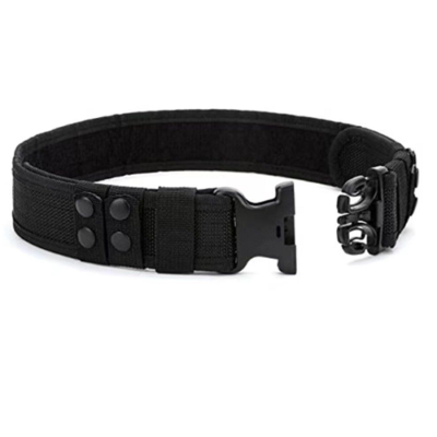 #ad #ad NEW Black Tactical EMT Security Police SWAT Duty Utility Belt $12.95