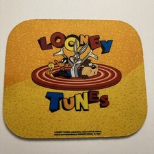 Bugs Daffy Taz Tweety Looney Tunes 1995 Vtg Foam Mousepad Licensed Old Stock