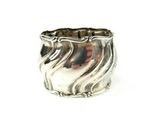 Historismus Serviettenring 830er Silber Meisterpunze napkin ring silver antique