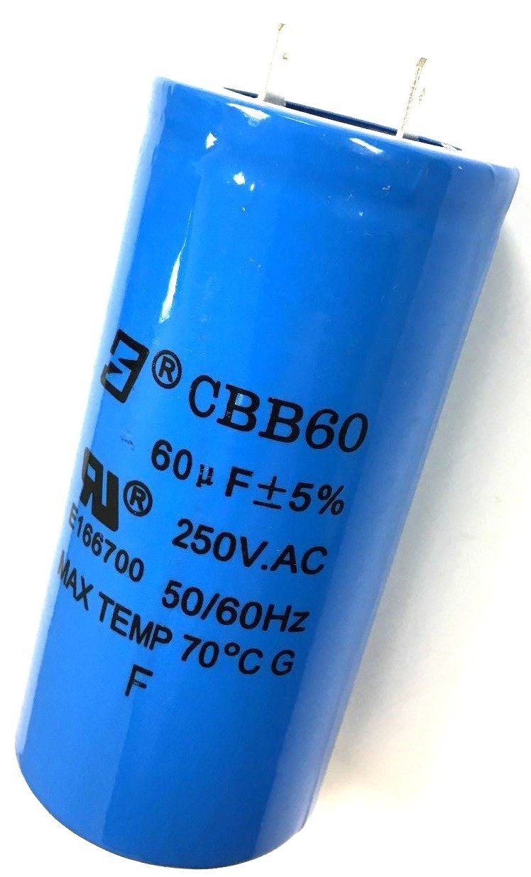 Capacitor 60uf, 250 Vac, Uf 60 Gr25cts, Mk246