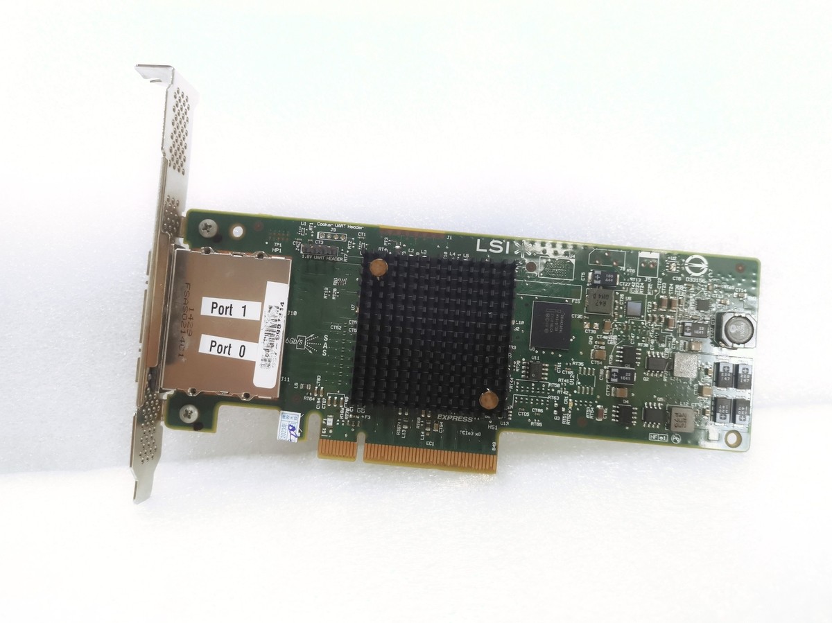 LSI 9207-8e SAS HBA 6Gbps PCI-E 3.0 P20 IT mode ZFS FreeNAS unRAID
