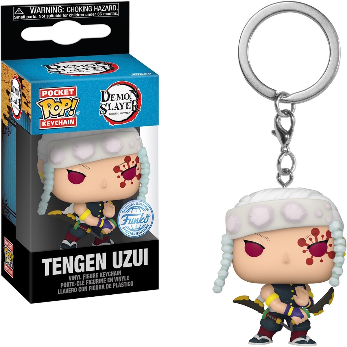 Demon - Tengen Uzui Schlüsselanhänger Funko Pocket POP