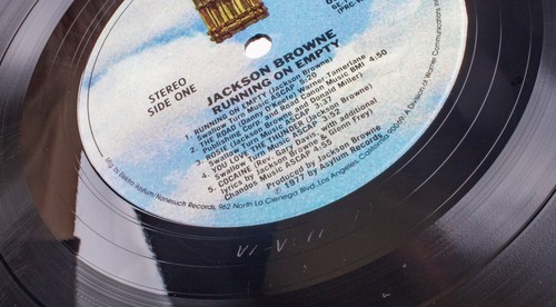 1977 Jackson Browne "Running on Empty" Vinyl Record LP w/ Booklet 6E 113 Asylum - Picture 12 of 15