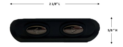 Mulin Electric Switch - MLSK36 Right (R) 2 Button Power Recliner Switch 