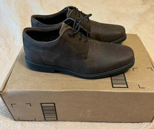 NEW Rockport MENS TRUTECH Waterproof Hydro Shield BROWN LEATHER SHOES