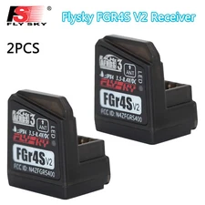 2Pcs Flysky FGr4S V2 Receiver Built-in Single Antenna PWM/PPM/I-Bus Output S2S0