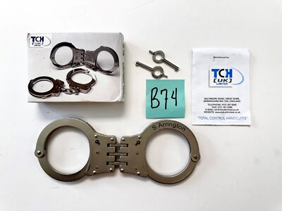 ETCHED - TCH Model 932 Hinged Handcuffs