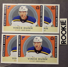 VINCE DUNN '4 Card Lot' 2017/18 OPeeChee Retro ROOKIE #635 Seattle Kraken