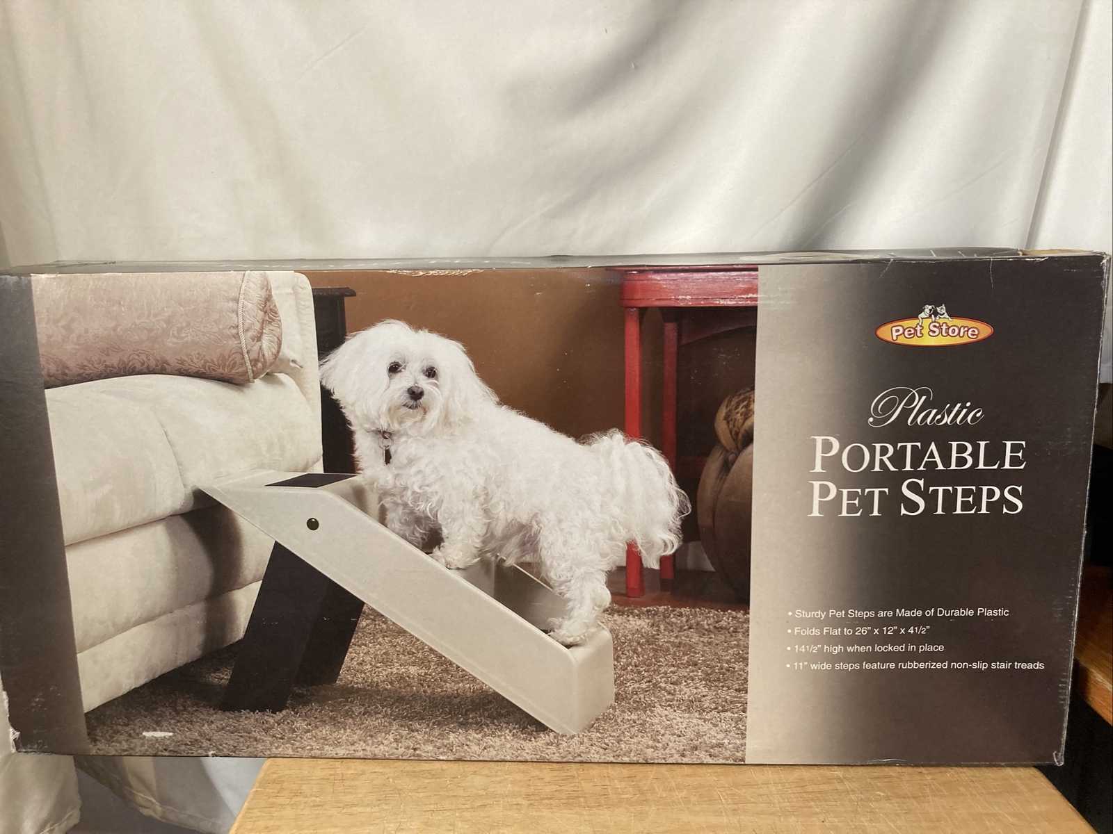 etna plastic folding pet steps