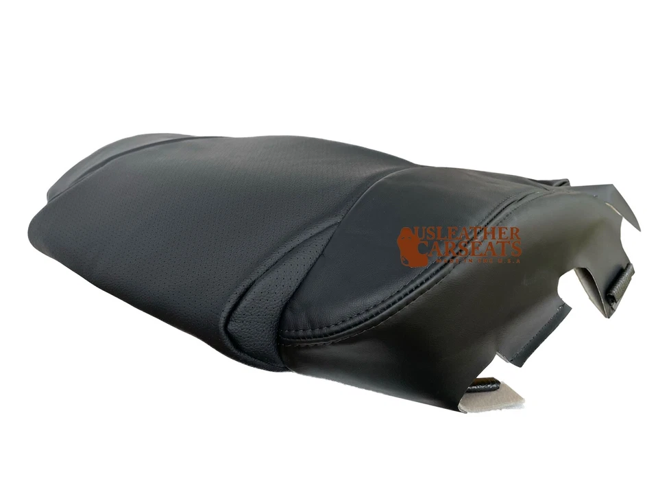 Fits 2006-2009 Lexus IS250 IS350 Driver Bottom Seat Cover Leather Perforated Blk - Image 4 of 4