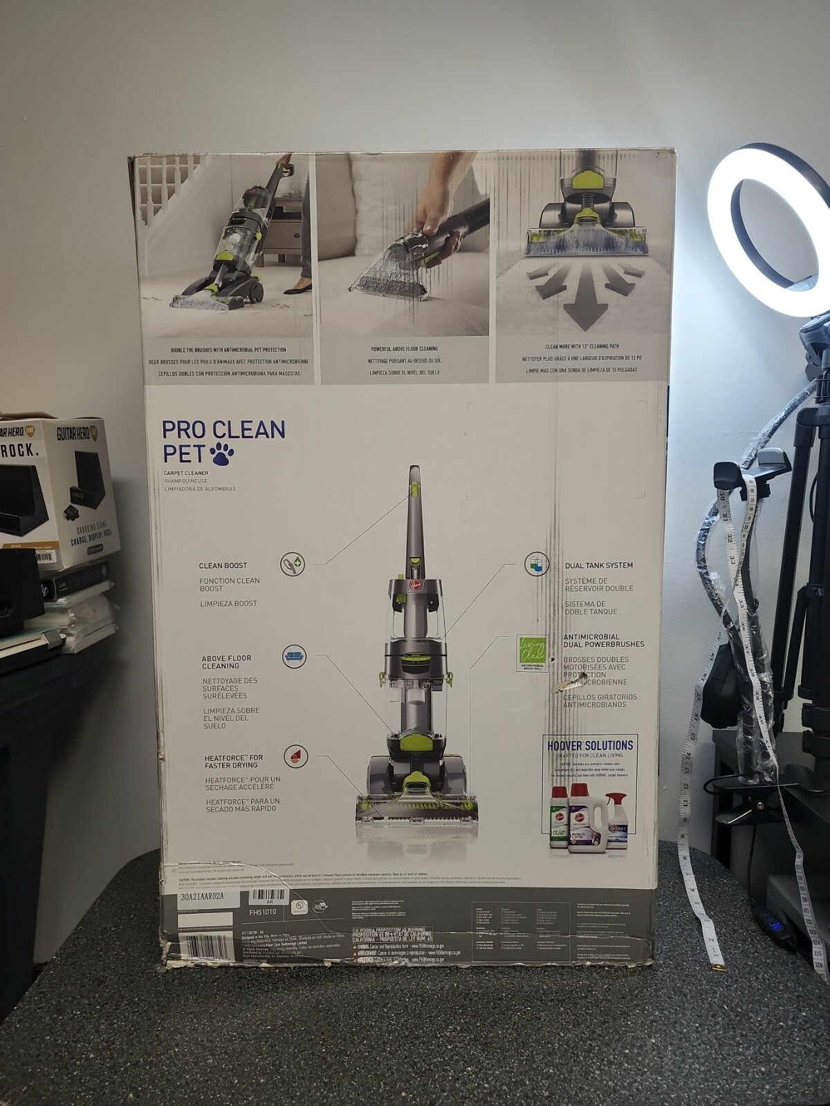 New Hoover Pro Clean Pet Carpet Cleaner FH51010 Whole Home Carpet