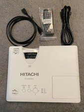 Hitachi CP-WX3042WN WXGA 3000 Lumens HDMI Projector 1636 Lamp Hours