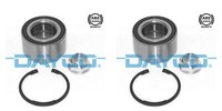 Dayco 2X Radnabe Radlagersatz Vorne FüR Honda Jazz II CR-V GD GE3 GE2 GD RD