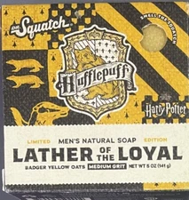 Dr. Squatch Harry Potter Limited Edition Soap Lather of The Loyal 5 oz