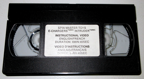 Spin Master E-Chargers Intruder Instructional VHS - Picture 2 of 3