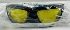 Pyramex I-Force Safety Goggle/Glasses with Black Frame and Amber Anti-Fog Lenses