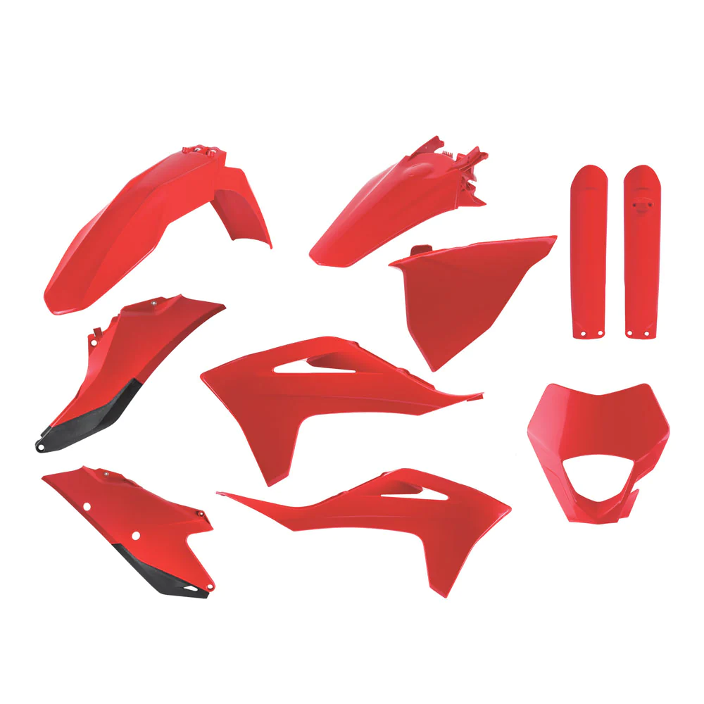 Polisport Plastic Kit GAS GAS EC250-300, EC250F-350F 21-23 Enduro Red