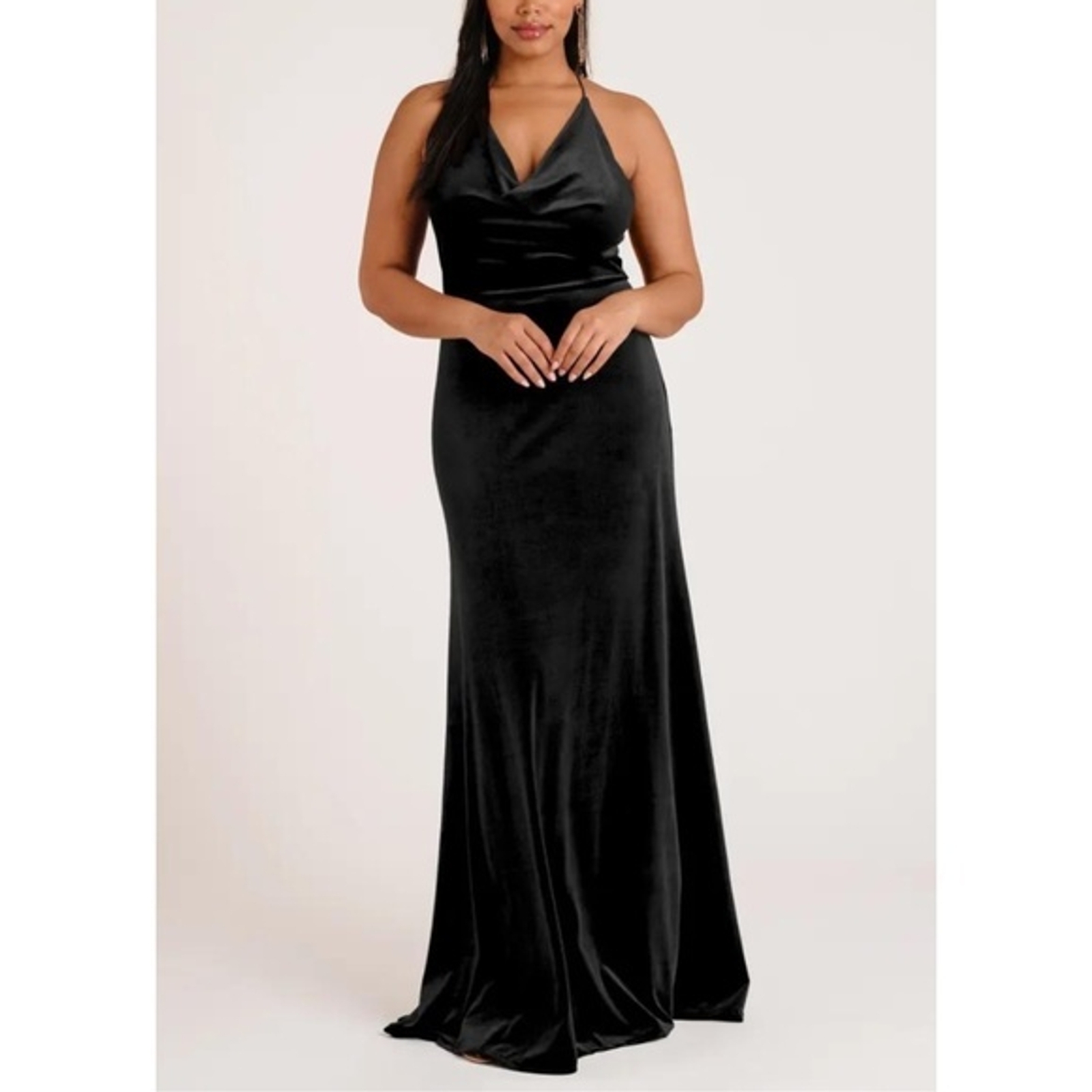Jenny Yoo Black Bridesmaid Dress Jenny Yoo Bridesmaid Dress Chase (Black,  Size12)