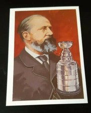 1985 (1983) Cartophilium Hockey Hall of Fame HHOF Lord Stanley #13