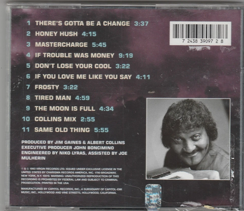 Albert Collins - Collins Mix, The Best Of CD BRAND NEW & SEALED Foto 2 de 2