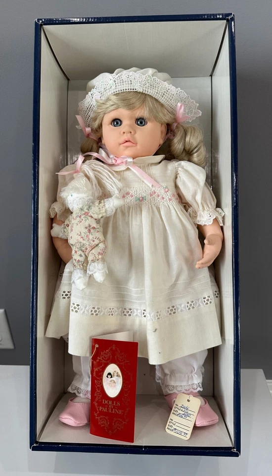 RARO - DIFÍCIL DE ENCONTRAR JODIE Muñeca de Vinilo Por Pauline Bjonness-Jacobson LE/COA Etiqueta/Caja Foto 2 de 4