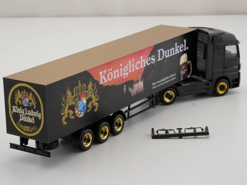 Herpa 261616 MB Actros LH Eurokoffer-SZ Kaltenberg 1:87 MINT! OVP 1703-18-60 - Picture 4 of 4