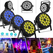 270W 4Pack Par Can Light 18LED RGBW DMX Wash Uplights Party Disco Show US Stock