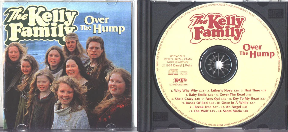 KELLY FAMILY Over The Hump 1994 CD TOP! 1pr Öko Pop GRETA LUISA FFF IRLAND Angel - Bild 1 von 1