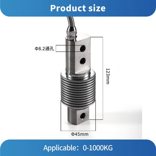 Load Cell Sensor Bellows Type Scale Weigh Force Pressure Capacity 0 - 500 KG - Picture 28 of 60