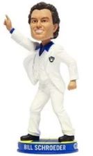 Bill Schroeder Milwaukee Brewers Saturday Night Fever Bobblehead MLB