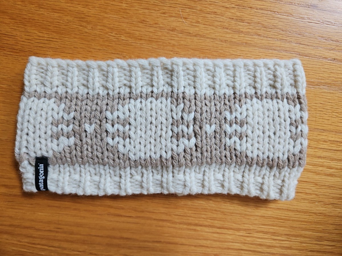 Patagonia Sapka Headband. Siphon Band / Birch White. | eBay