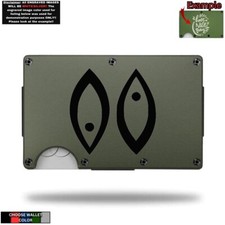 PICSES Sign Astrology Zodiac Laser Engraved Onto An Aluminum Wallet