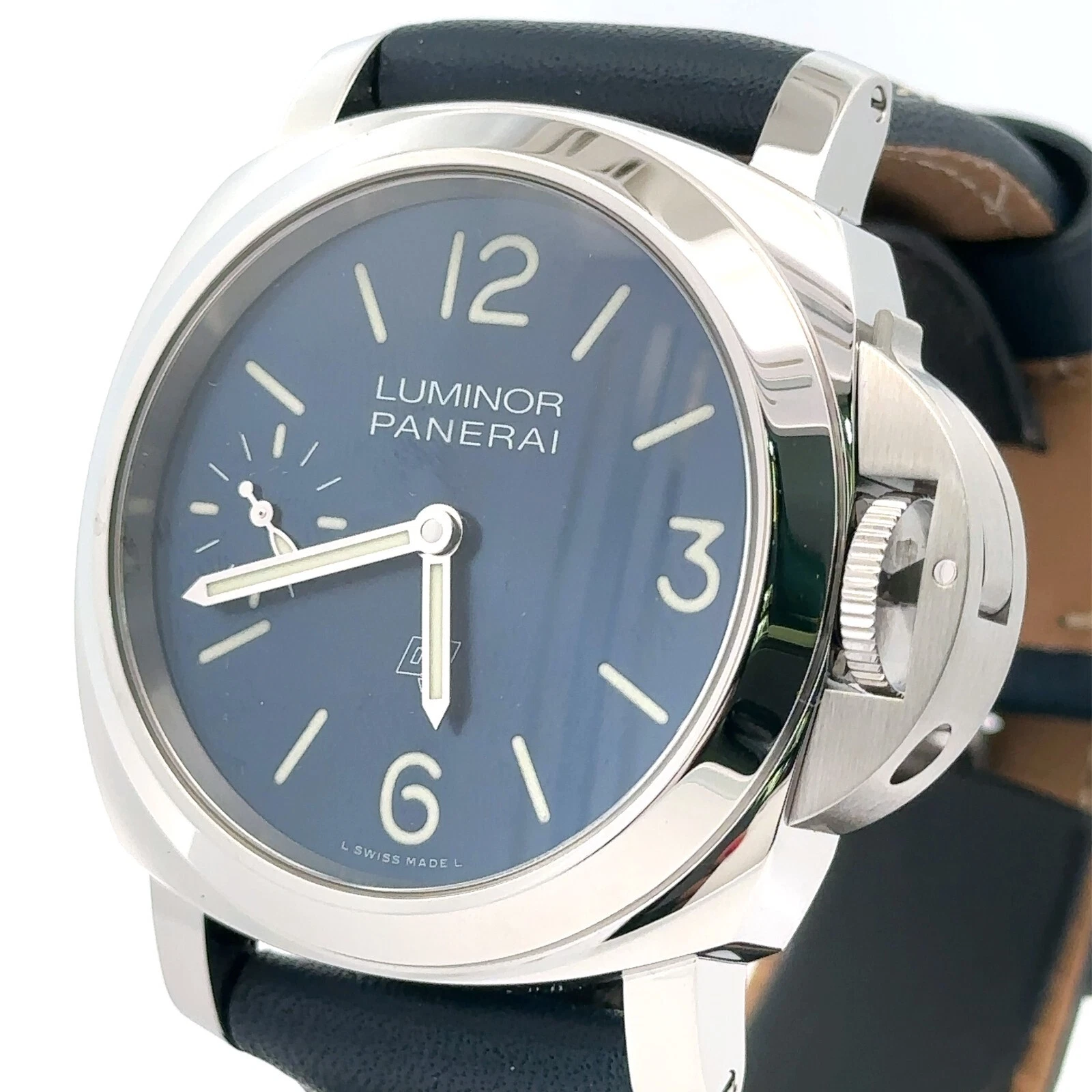 Panerai — Panerai Pam 1085 Luminor Blu Mare Steel 44mm Men's Watch Pam01085 Brand New! B/P