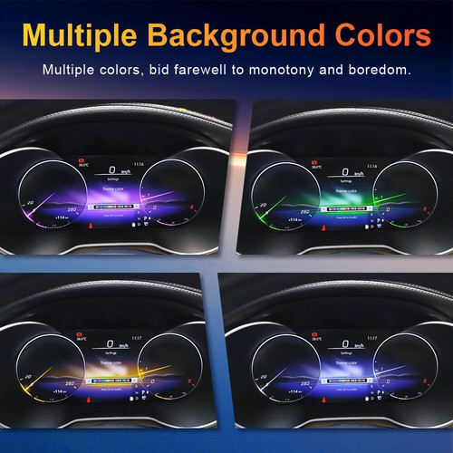 For Benz C W205 GLC X253 2015-19 Original Car Information 10.25'' LCD Instrument - Picture 5 of 11