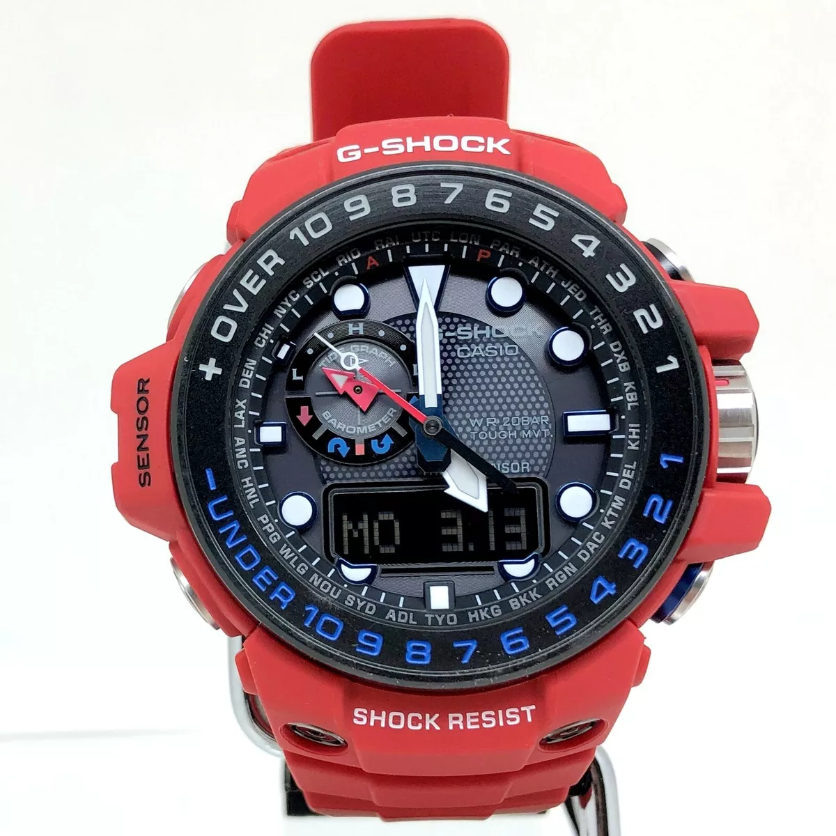 G shock gwg 1000 red hotsell