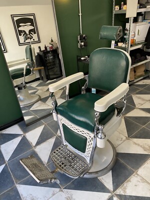 Vintage American Emil J Paidar Barber Chair