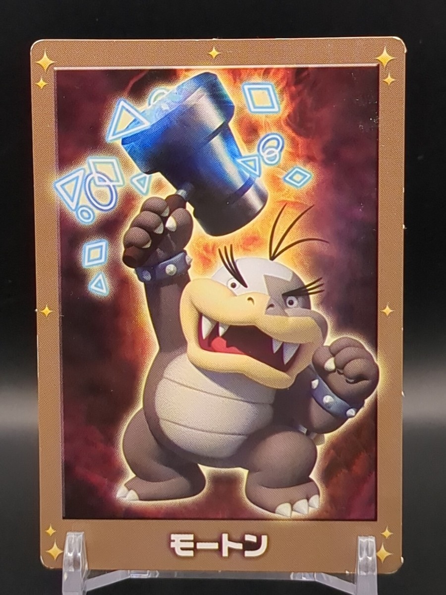 Morton Koopa Jr. New Super Mario Bros. U Card TOP GUM 2012