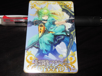 FGO Fate Grand Order Arcade Card Hero Fighter Atalanta NORMAL