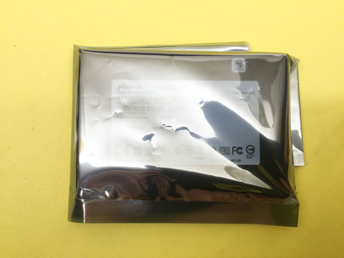 Micron 5100 ECO 3.84TB SATA 6Gb/s 2.5 Micron 5100 ECO 3.84TB SATA 6Gb/s 2.5