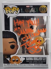 Tara Strong Autographed Signed & Quoted Funko Pop Loki Miss Minutes Renslayer