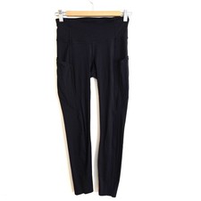 Lululemon Running Pocket Leggings Black Size 4 - Pockets