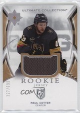 2021 Upper Deck Ultimate Collection Rookies Jersey 327/699 Paul Cotter #146 0r4u