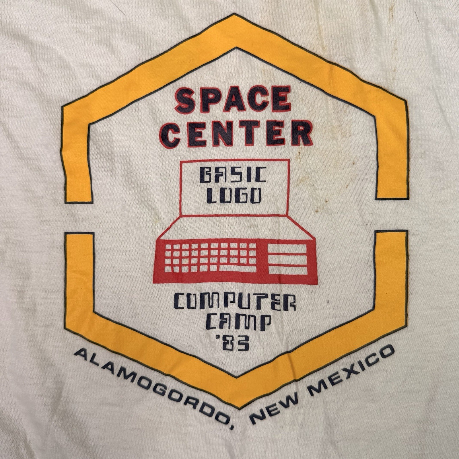 Vintage Space Center Basic Logo Computer Camp Rin… - image 5