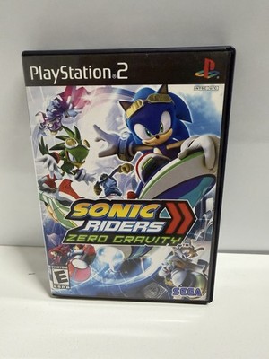Sonic Riders: Zero Gravity (PlayStation 2, PS2, 2008) No Manual Tested Fast Ship